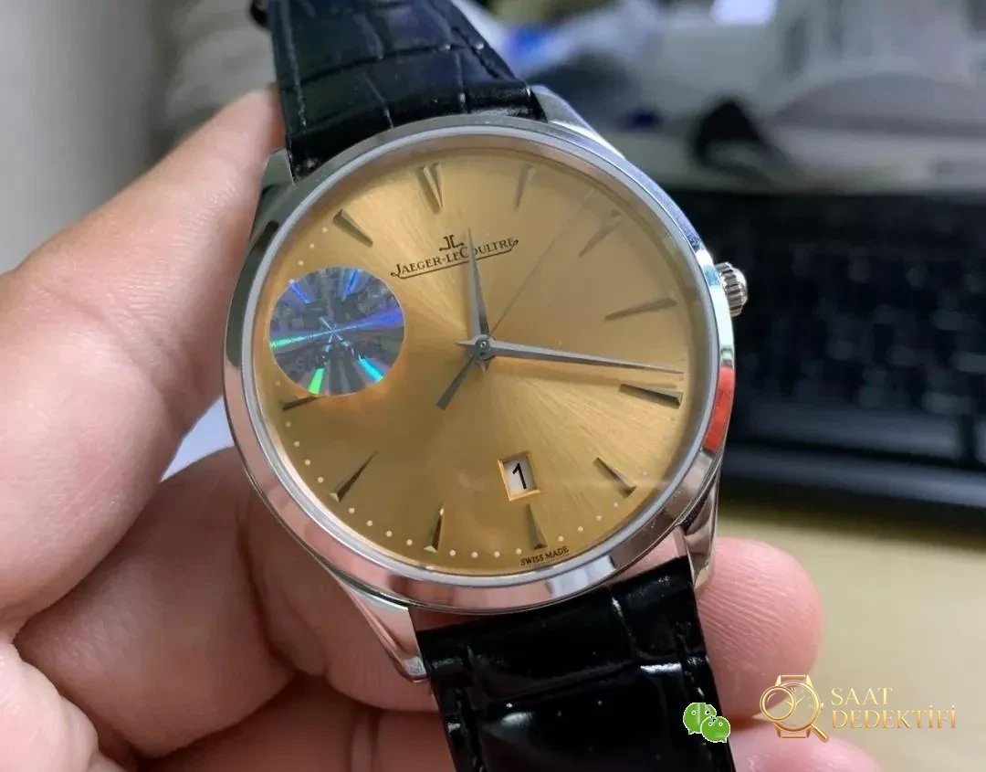 FK Factory JLC Jaeger-LeCoultre Master klasik saat 1288420 replikası nasıl olmuş? - Kasa Profili ve Kurma Kolu İncelemesi