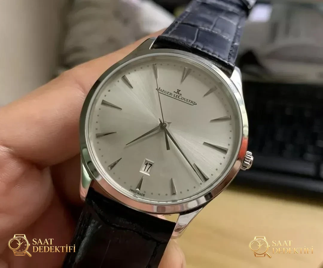 FK Factory JLC Jaeger-LeCoultre Master klasik saat 1288420 replikası nasıl olmuş? - Makro Kadran ve İndeks İşçiliği