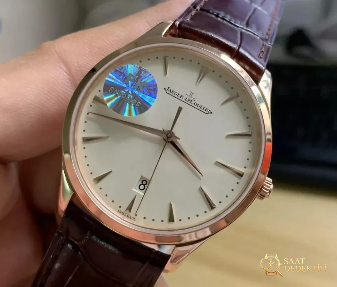 FK Factory JLC Jaeger-LeCoultre Master klasik saat 1288420 replikası nasıl olmuş? - Mekanizma Zemberek ve Balans Detayı