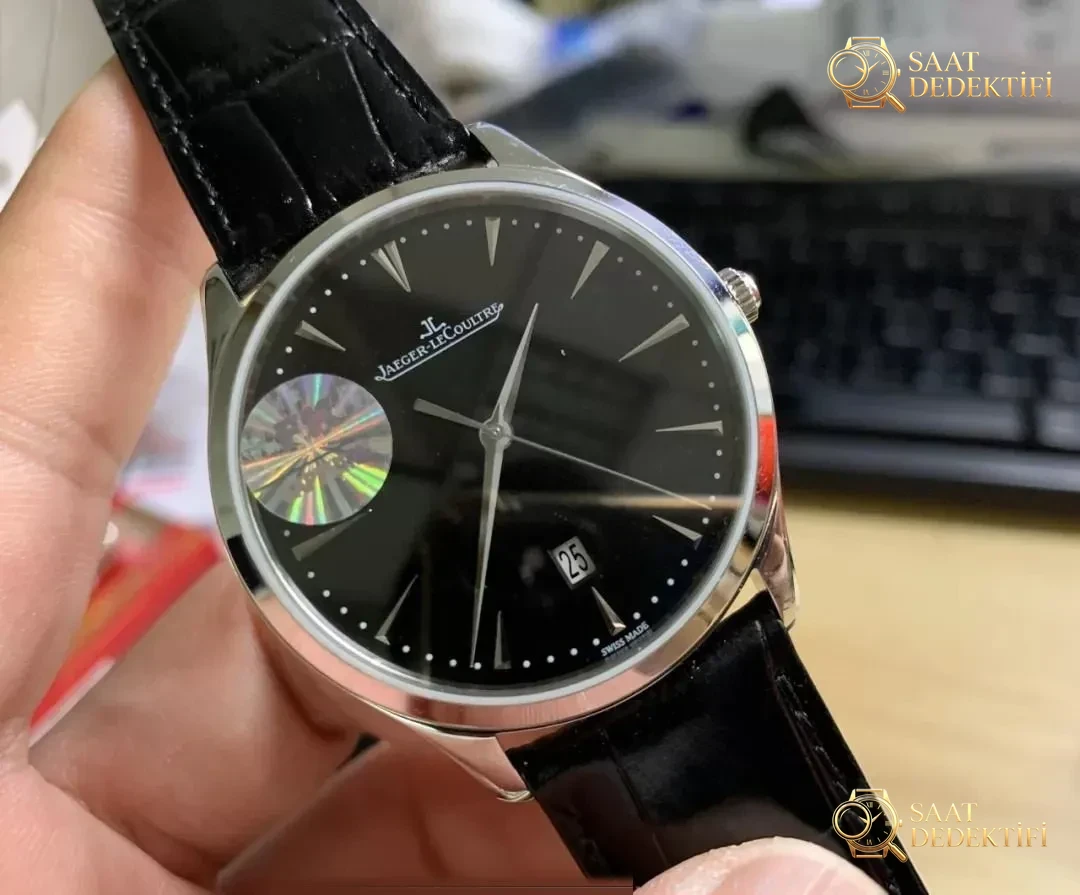 FK Factory JLC Jaeger-LeCoultre Master klasik saat 1288420 replikası nasıl olmuş? - Yan Profil ve Kordon Bağlantısı