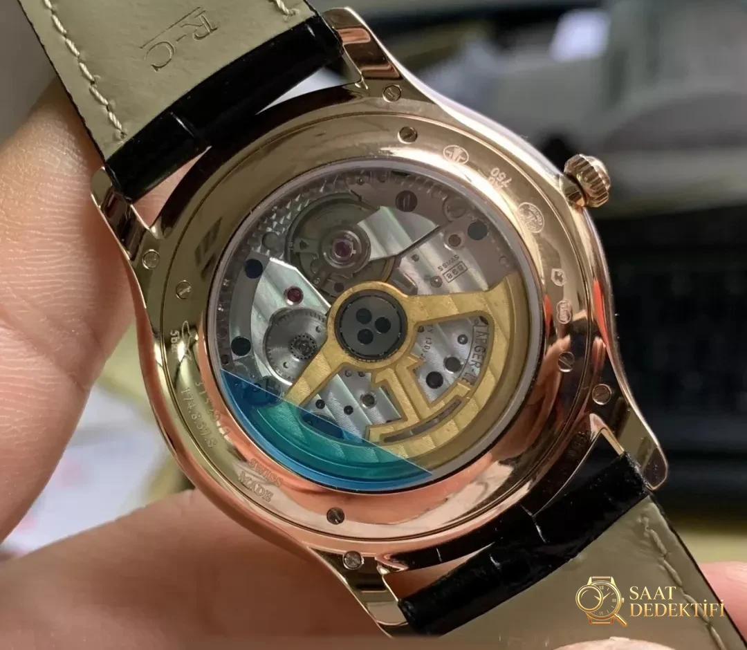 FK Factory JLC Jaeger-LeCoultre Master klasik saat 1288420 replikası nasıl olmuş? - Makro Mekanizma Köprüleri ve Cenevre Çizgileri