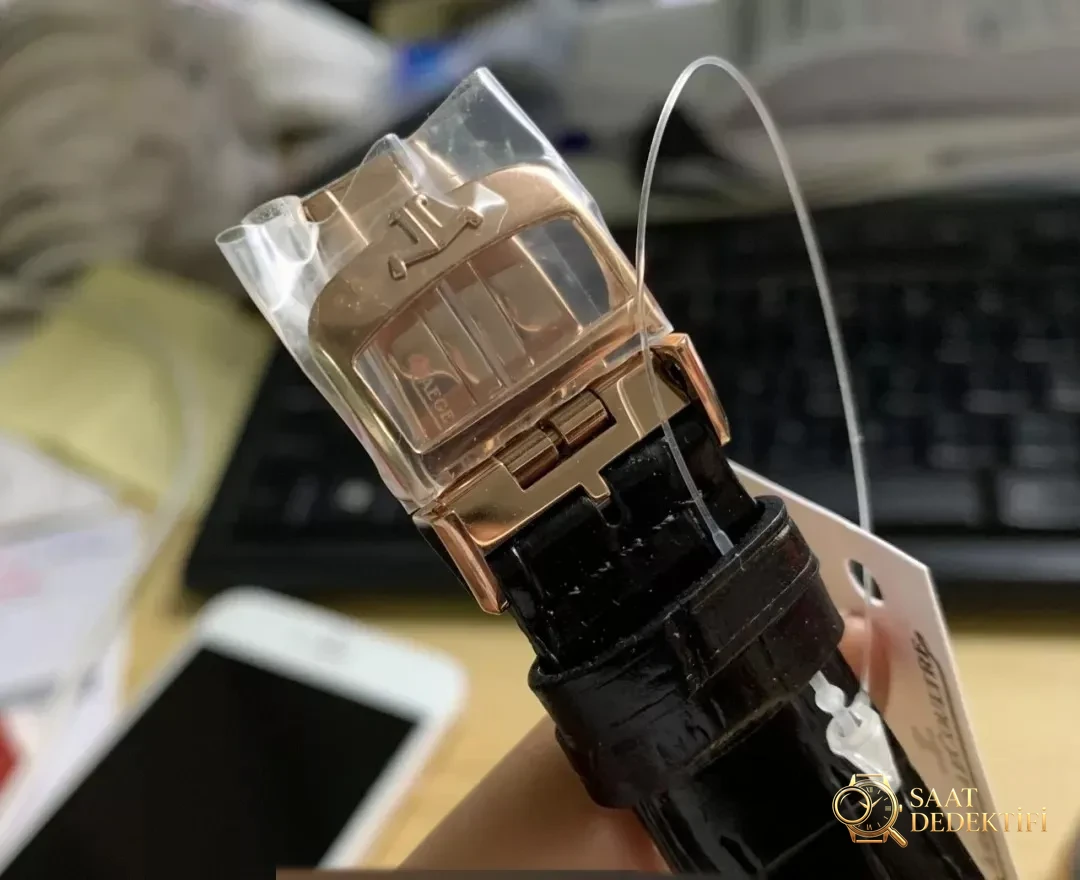 FK Factory JLC Jaeger-LeCoultre Master klasik saat 1288420 replikası nasıl olmuş? - Dalgıç Kilit Uzatması ve Toka Güvenliği