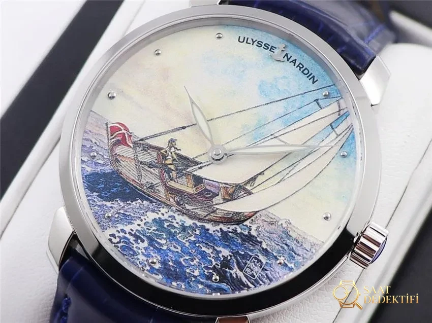FK Factory Ulysse Nardin Classico Manara Erotik Temalı Saat İncelemesi - Kadran Detayı ve Bezel İşçiliği
