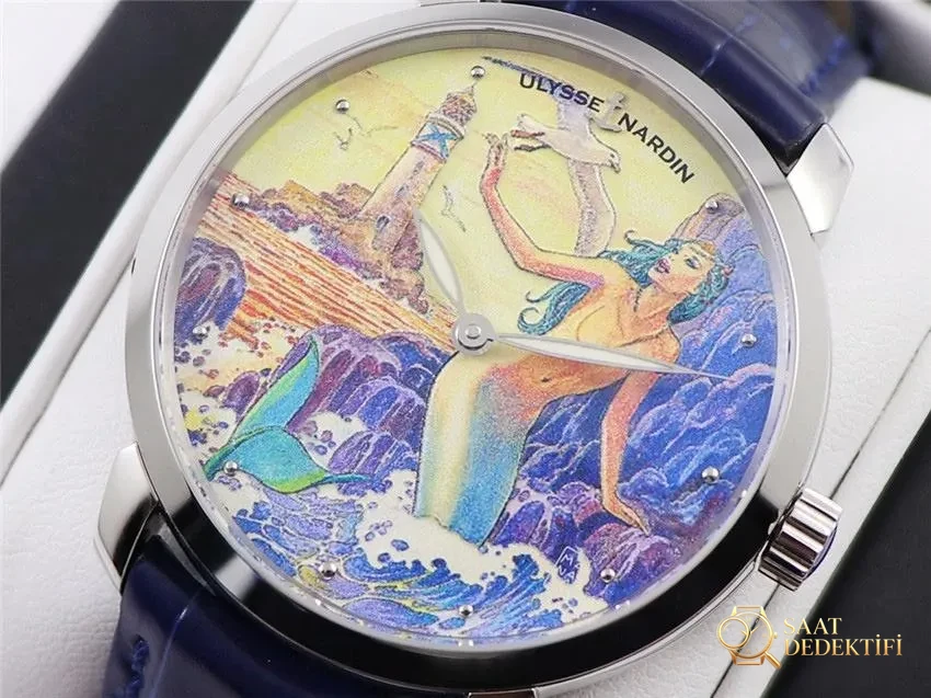 FK Factory Ulysse Nardin Classico Manara Erotik Temalı Saat İncelemesi - Bilezik, Toka ve Klips Mekanizması