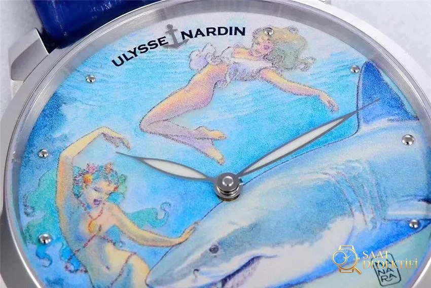 FK Factory Ulysse Nardin Classico Manara Erotik Temalı Saat İncelemesi - Yan Profil ve Kordon Bağlantısı