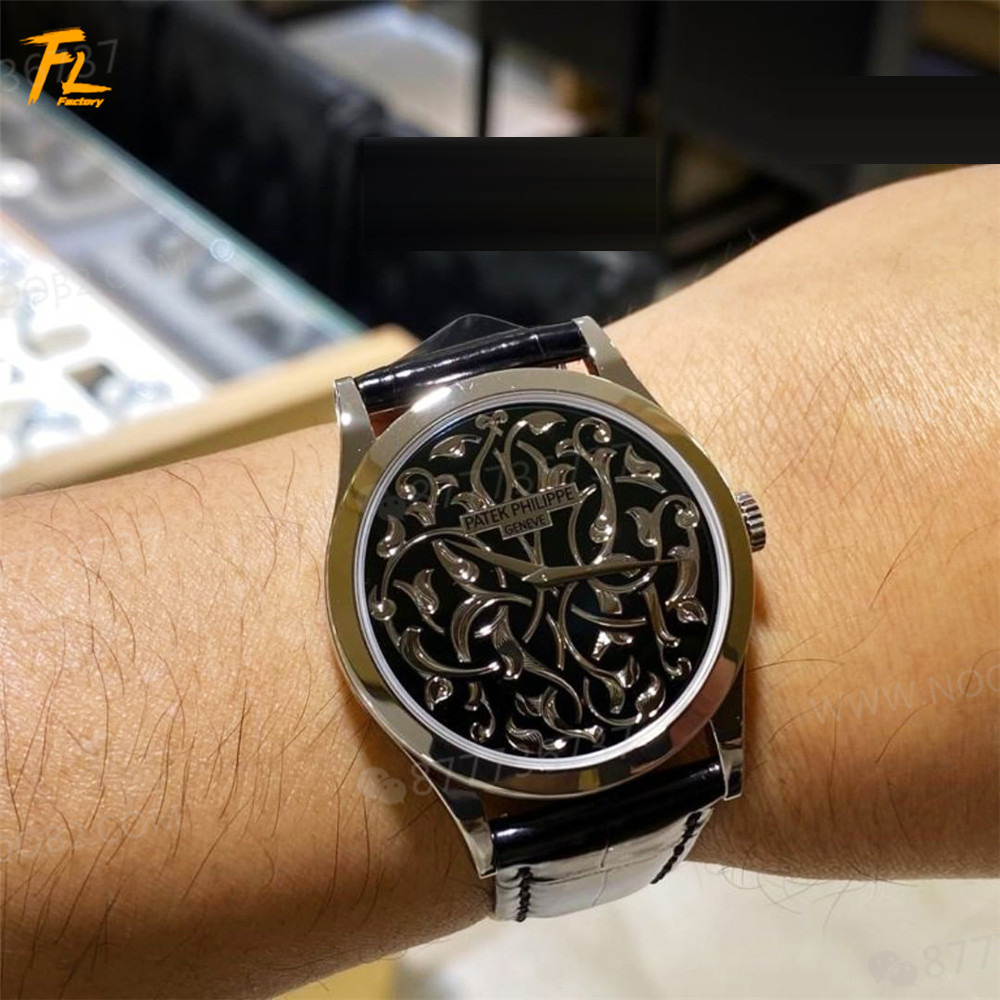 FL Patek Philippe 5088/100P Oyma Kol Saati — 3. fotoğraf