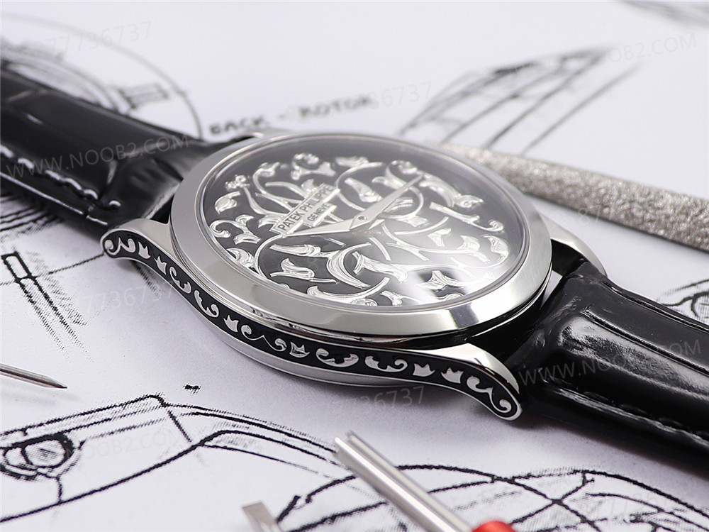 FL Patek Philippe 5088/100P Oyma Kol Saati — 13. fotoğraf