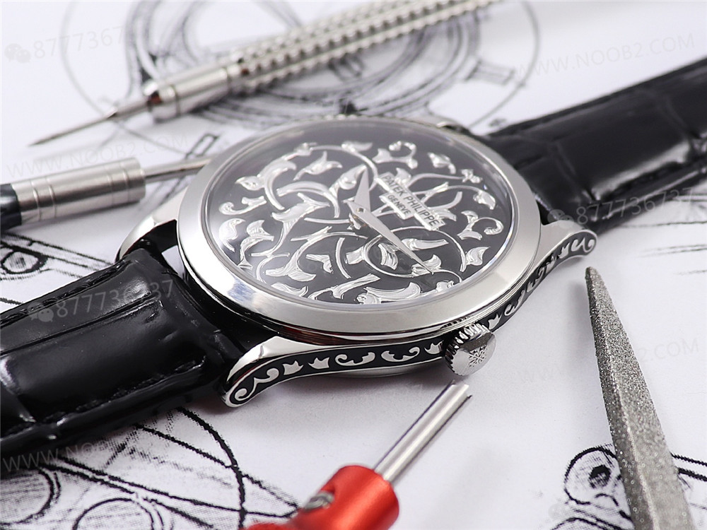 FL Patek Philippe 5088/100P Oyma Kol Saati — 14. fotoğraf