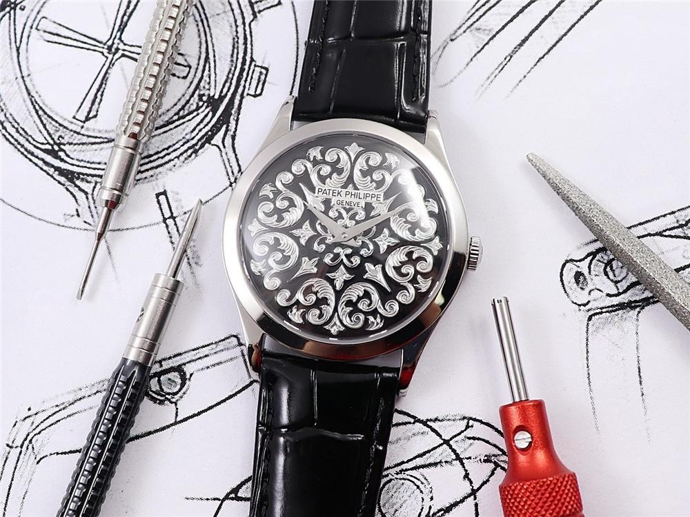 FL Patek Philippe 5088/100P Oyma Kol Saati — 22. fotoğraf