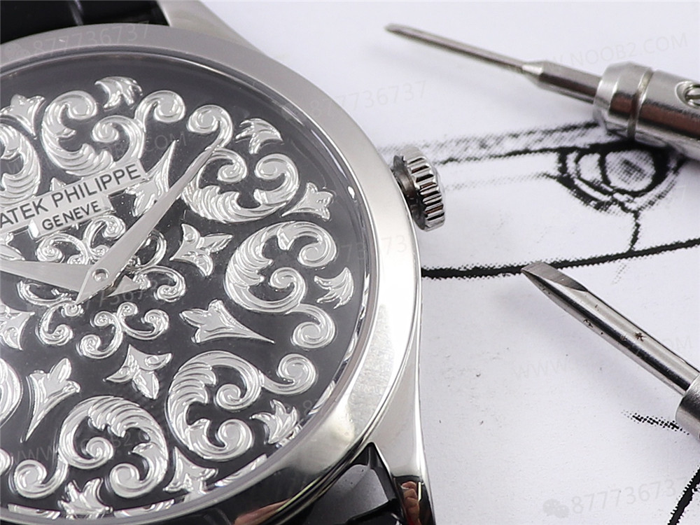 FL Patek Philippe 5088/100P Oyma Kol Saati — 25. fotoğraf