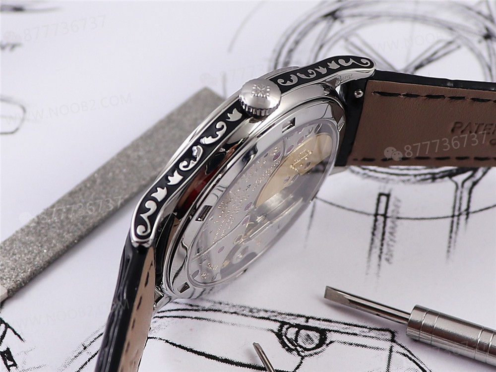 FL Patek Philippe 5088/100P Oyma Kol Saati — 26. fotoğraf