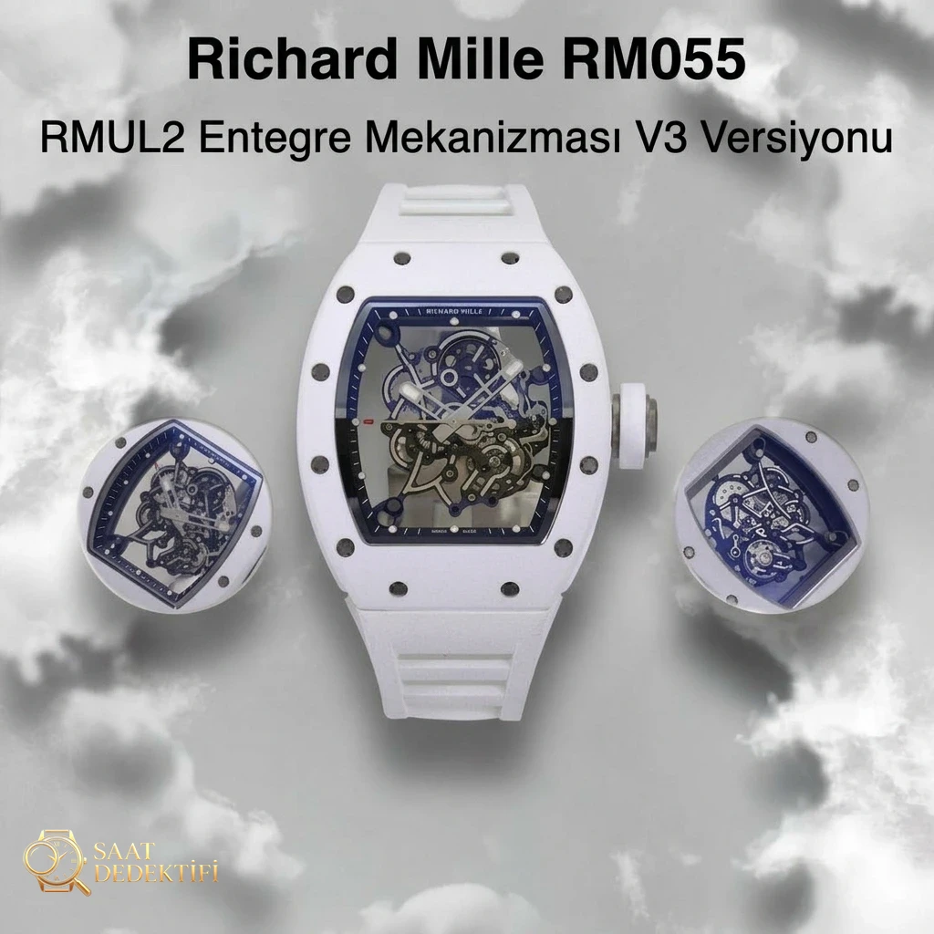 Richard Mille RM055 ZF Factory İncelemesi - Ön Görünüm ve Kasa Tasarımı