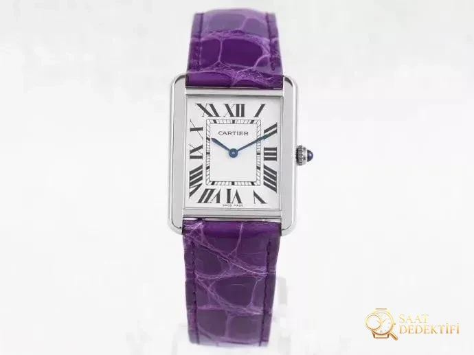 Gerçeğinden ayırt edilemeyen bir yapıt: AF Factory Cartier Tank Solo serisi kuvars kol saati orijinalle karşılaştırmalı inceleme - Arka Kapak ve Mekanizma Detayı