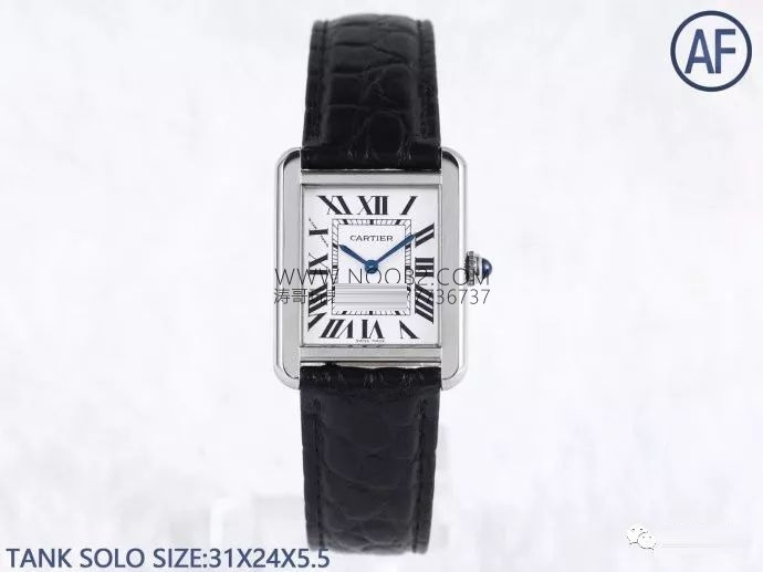 Gerçeğinden ayırt edilemeyen bir yapıt: AF Factory Cartier Tank Solo serisi kuvars kol saati orijinalle karşılaştırmalı inceleme — 5. fotoğraf