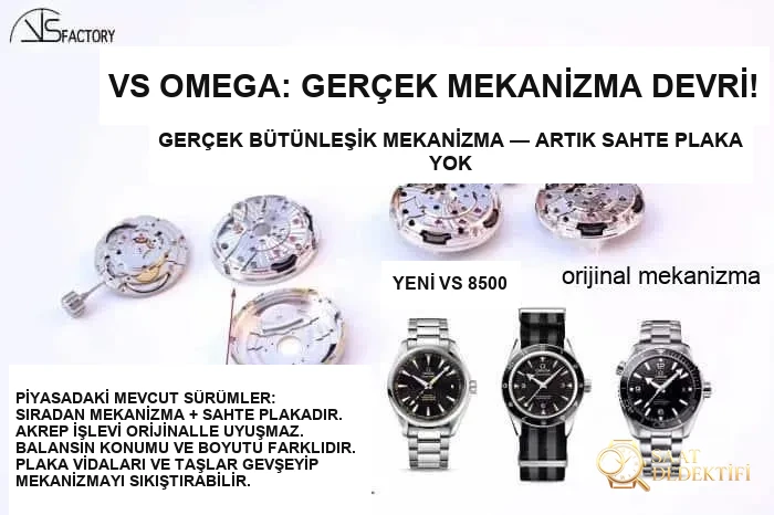Gerçek bütünleşik mekanizma: VS Factory Omega Spectre 007 yepyeni 8500 mekanizmasının detaylı incelemesi - Kadran Detayı ve Bezel İşçiliği