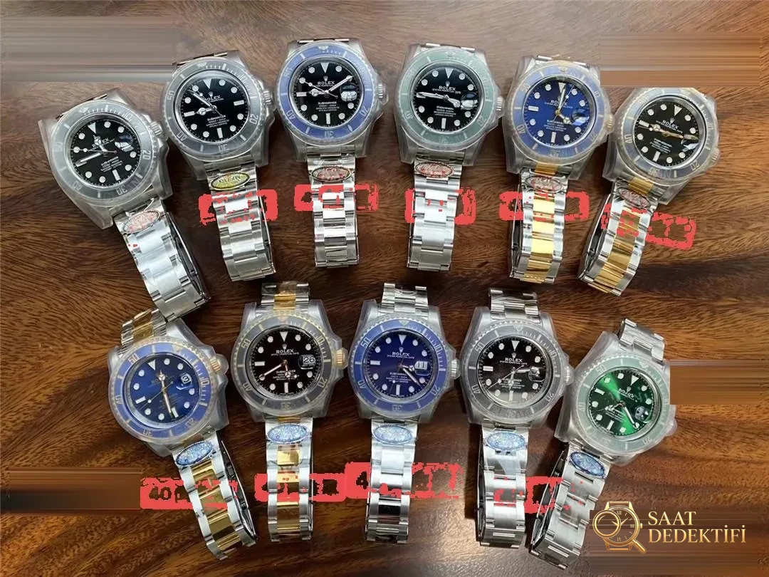 Gerçek Clean Rolex nasıl satın alınır? Sahte Clean nasıl ayırt edilir? - Kadran Detayı ve Bezel İşçiliği
