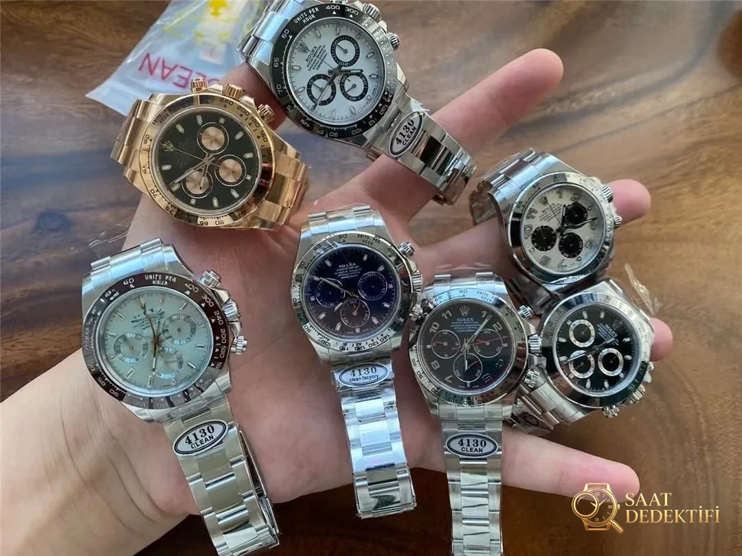 Gerçek Clean Rolex nasıl satın alınır? Sahte Clean nasıl ayırt edilir? - Kasa Profili ve Kurma Kolu İncelemesi