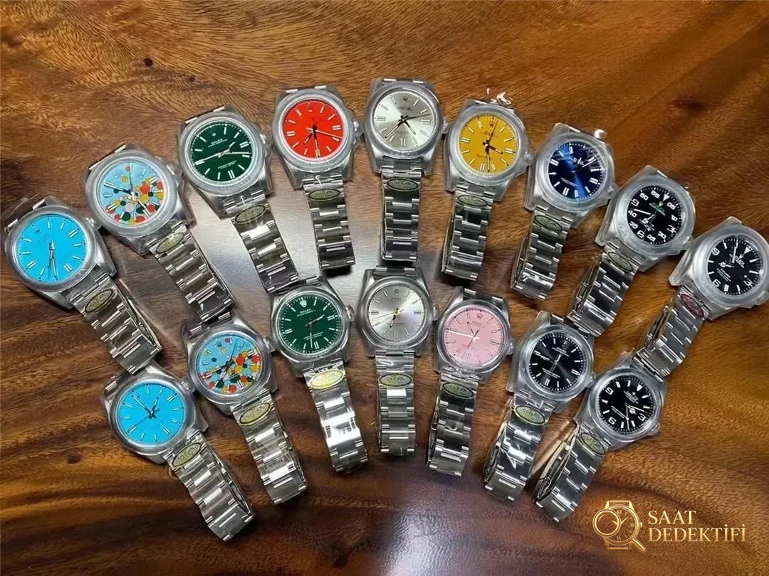 Gerçek Clean Rolex nasıl satın alınır? Sahte Clean nasıl ayırt edilir? - Arka Kapak ve Mekanizma Detayı