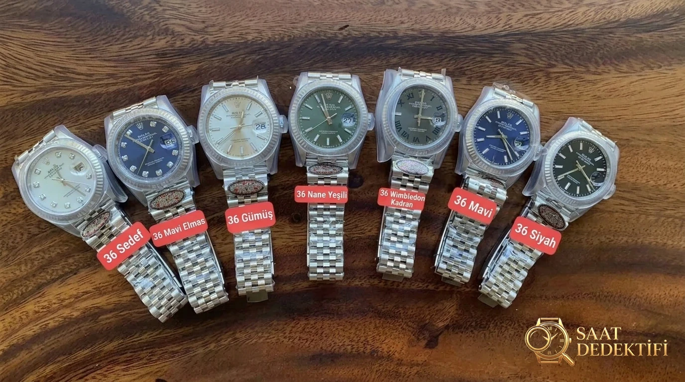 Gerçek Clean Rolex nasıl satın alınır? Sahte Clean nasıl ayırt edilir? - Klips Kilidi ve Lazer Damgalar