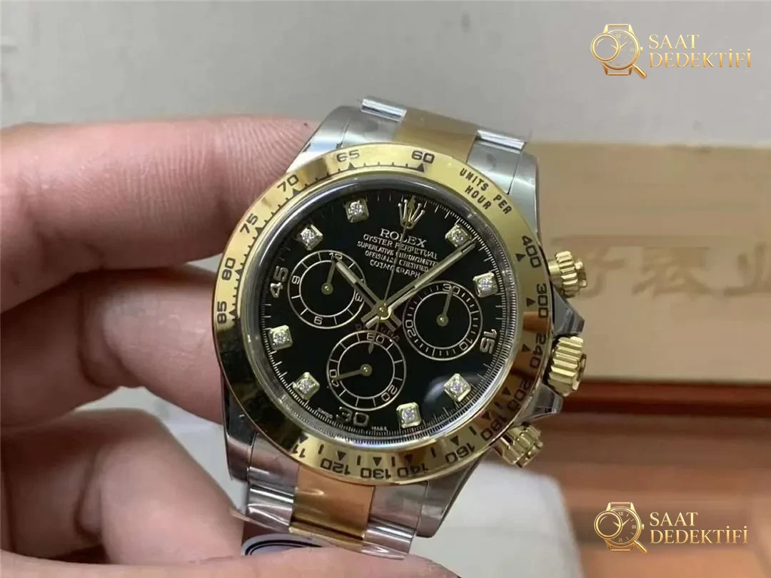 Gerçek Clean/Clean Rolex Daytona 4130 mekanizması nasıl ayırt edilir? Küçük fabrikalarla farkı nedir? - Kasa Profili ve Kurma Kolu İncelemesi