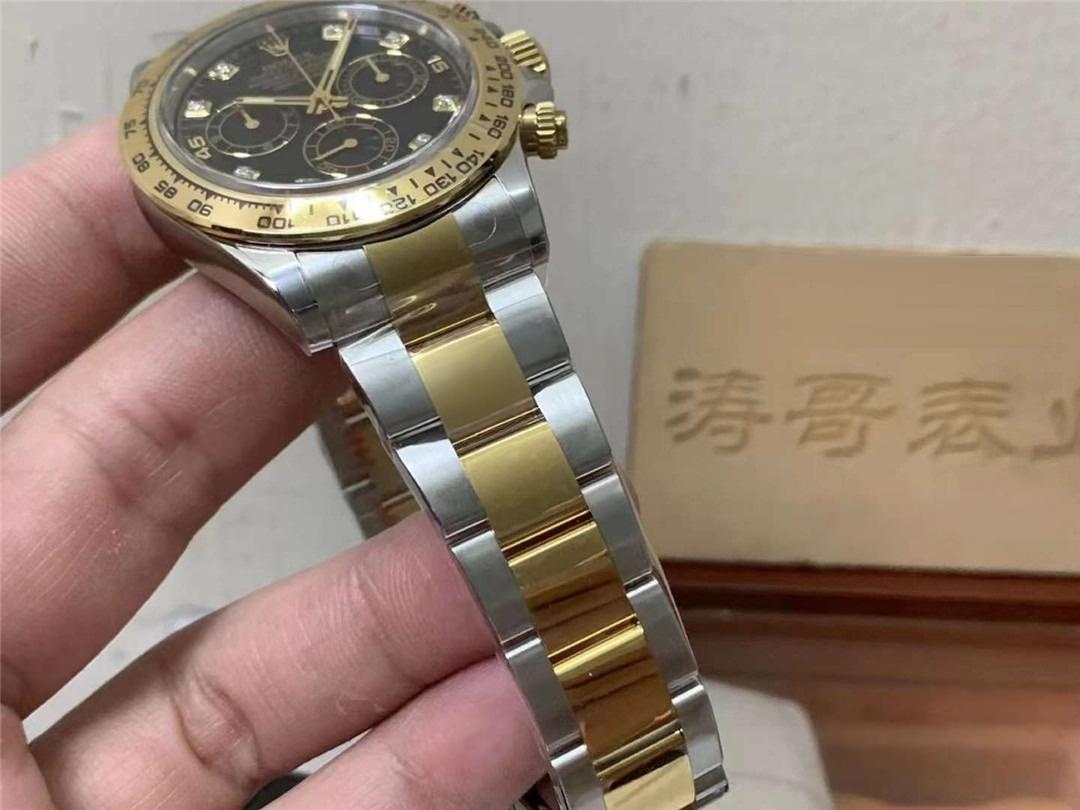 Gerçek Clean/Clean Rolex Daytona 4130 mekanizması nasıl ayırt edilir? Küçük fabrikalarla farkı nedir? — 4. fotoğraf