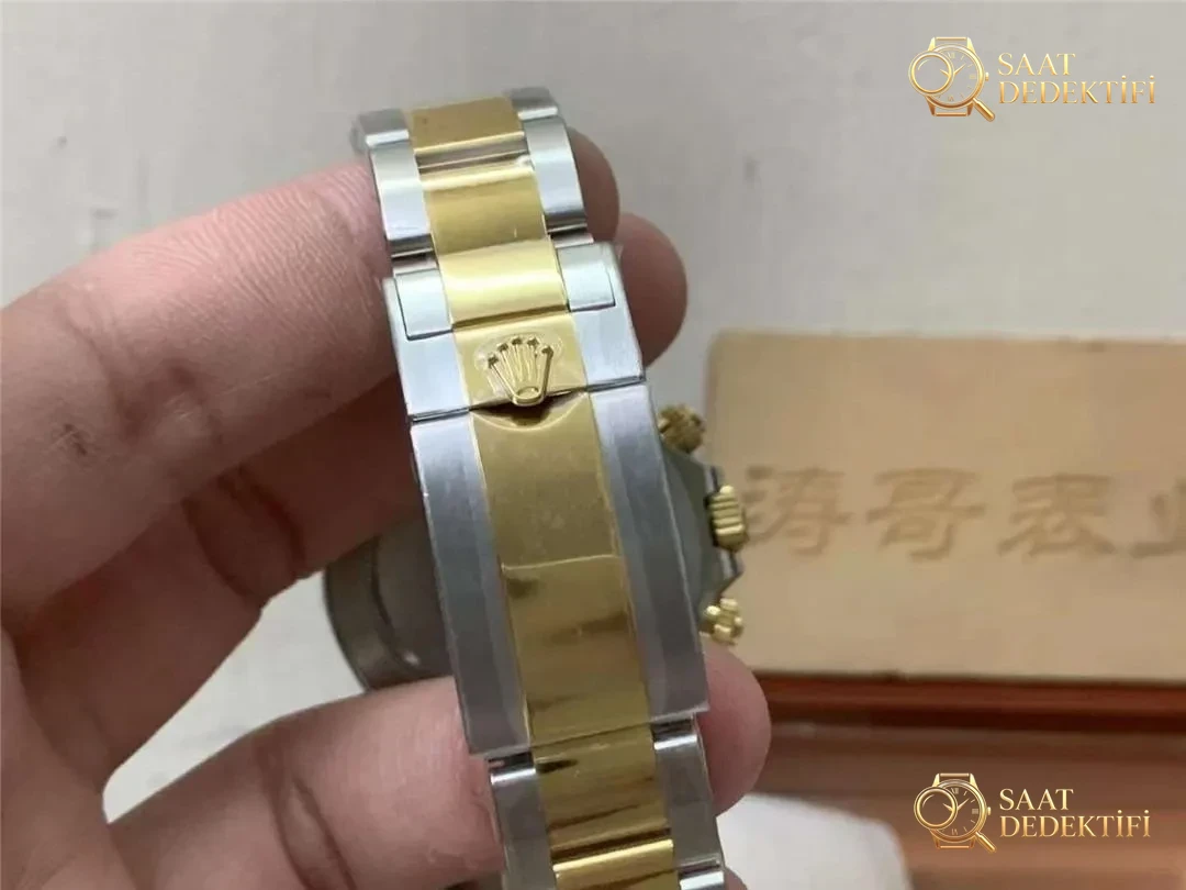 Gerçek Clean/Clean Rolex Daytona 4130 mekanizması nasıl ayırt edilir? Küçük fabrikalarla farkı nedir? - Klips Kilidi ve Lazer Damgalar