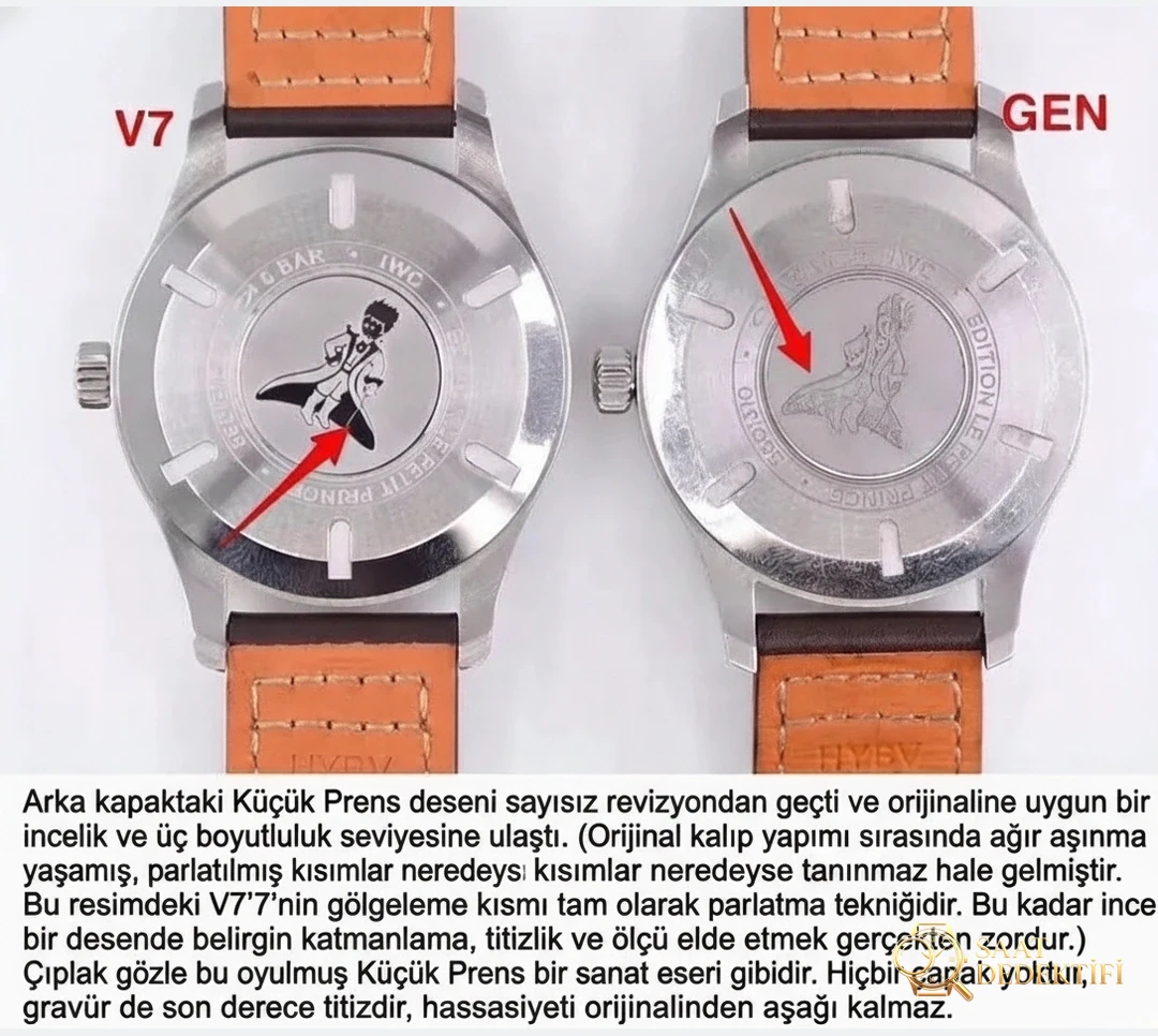 Gerçek İsviçre mekanizmalı V7 Factory IWC Mark XVIII ETA2892 mekanizmasının orijinalle karşılaştırmalı incelemesi - Bilekte Duruş ve Kasa Orantısı