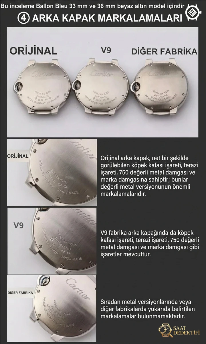 The Ultimate Guide to Distinguishing Real from Replica V9 Factory Cartier Ballon Bleu Undated White Gold Model, I Teach You to Distinguish Real from Replica with Comparative Images - Phosphor and Super-LumiNova Night Look