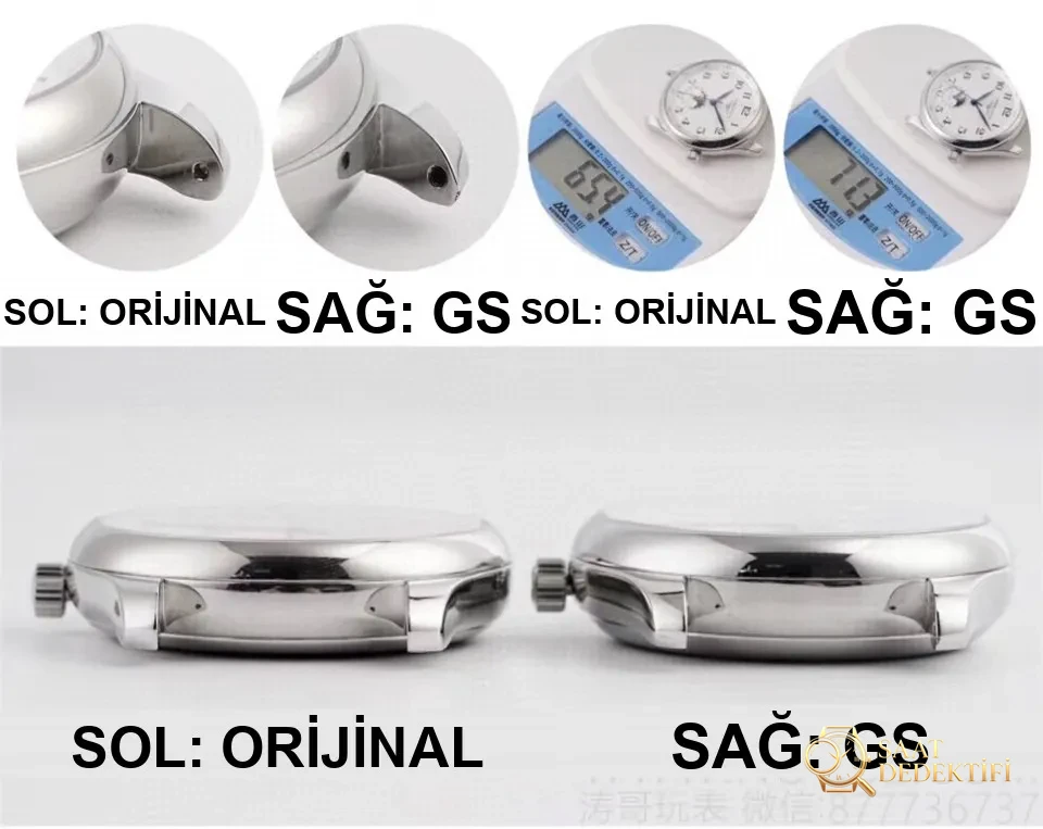 Gerçek-replika incelemesi: 2019 yeni GS Factory Longines Master Collection ay evreli, orijinaliyle karşılaştırma — almaya değer mi? - Makro Kadran ve İndeks İşçiliği