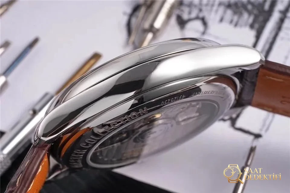 Gerçek-replika incelemesi: 2019 yeni GS Factory Longines Master Collection ay evreli, orijinaliyle karşılaştırma — almaya değer mi? - Bilezik Bakla Ayrımı ve Pim Yapısı