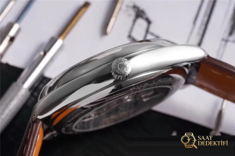 Gerçek-replika incelemesi: 2019 yeni GS Factory Longines Master Collection ay evreli, orijinaliyle karşılaştırma — almaya değer mi? - Toka İçi Mikro Ayar Mekanizması