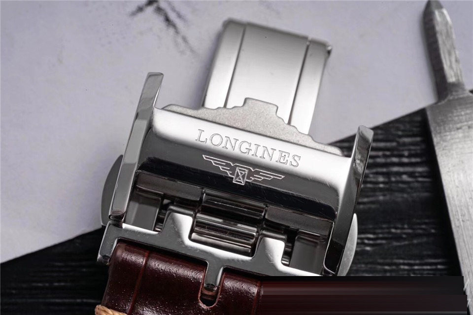 Gerçek-replika incelemesi: 2019 yeni GS Factory Longines Master Collection ay evreli, orijinaliyle karşılaştırma — almaya değer mi? — 18. fotoğraf
