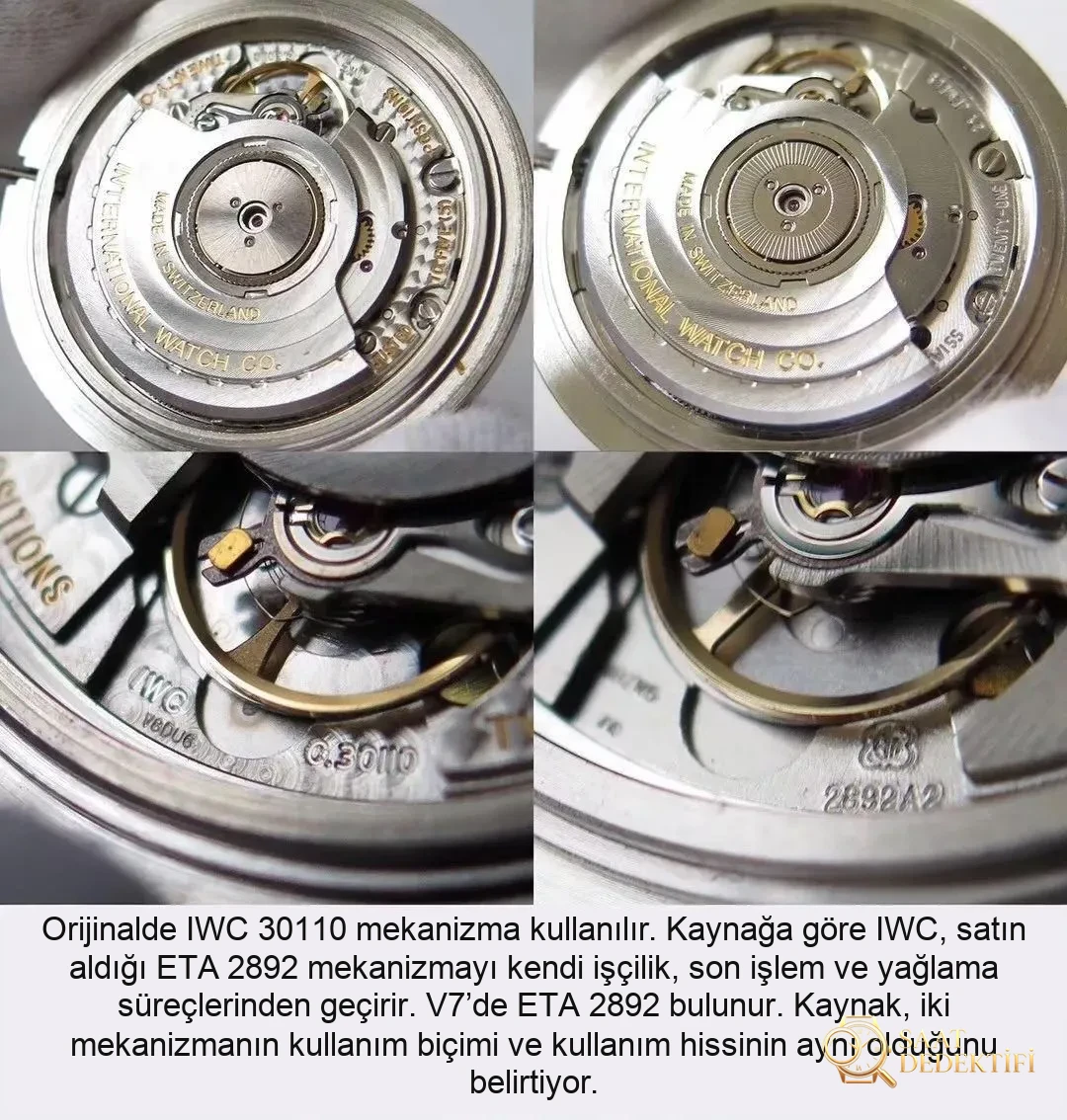 Gerçek-replika karşılaştırmalı inceleme: V7 Factory IWC Mark XVIII Le Petit Prince iw327004 V2 sürümü, orijinal İsviçre ETA2892 mekanizmasında hangi noktalar geliştirildi? - Yan Profil ve Kordon Bağlantısı