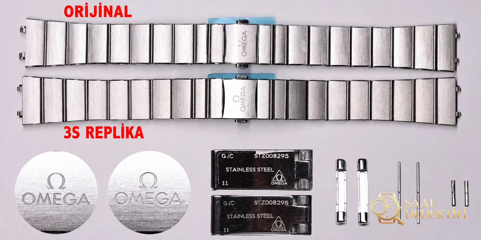 Gerçek-replika karşılaştırması: 3S Factory Omega Constellation 28 mm kadın kuvars kol saati - Kasa Profili ve Kurma Kolu İncelemesi