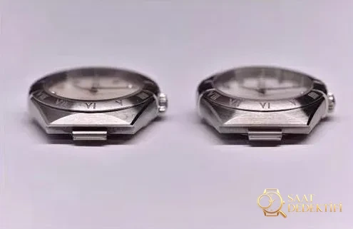 Gerçek-replika karşılaştırması: 3S Factory Omega Constellation 28 mm kadın kuvars kol saati - Kadran İbreleri ve Saniye Akışı