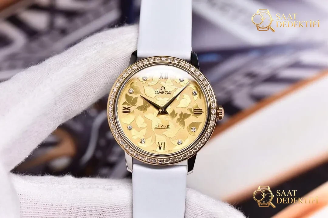 Gerçek-Replika Karşılaştırması: 3S Factory Omega De Ville Prestige Butterfly Kadın Kol Saati - Kasa Çeliği ve Polisaj Kalitesi