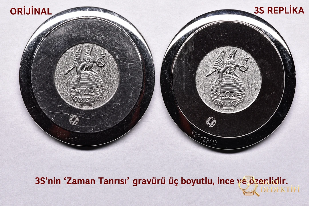 Gerçek-Replika Karşılaştırması: 3S Factory Omega De Ville Prestige Butterfly Kadın Kol Saati - Kordon Dokusu ve Dikiş Detayları
