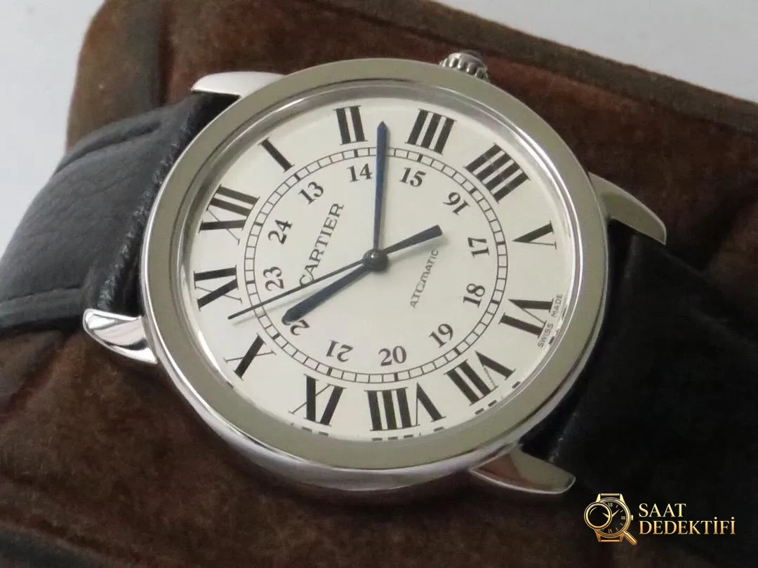 Gerçek-Replika Karşılaştırması: A8 Factory Cartier Ronde Solo 36 MM Uniseks Replika ile Orijinal Karşılaştırmalı İnceleme - Tepe Koruması ve Ayar Fonksiyonu