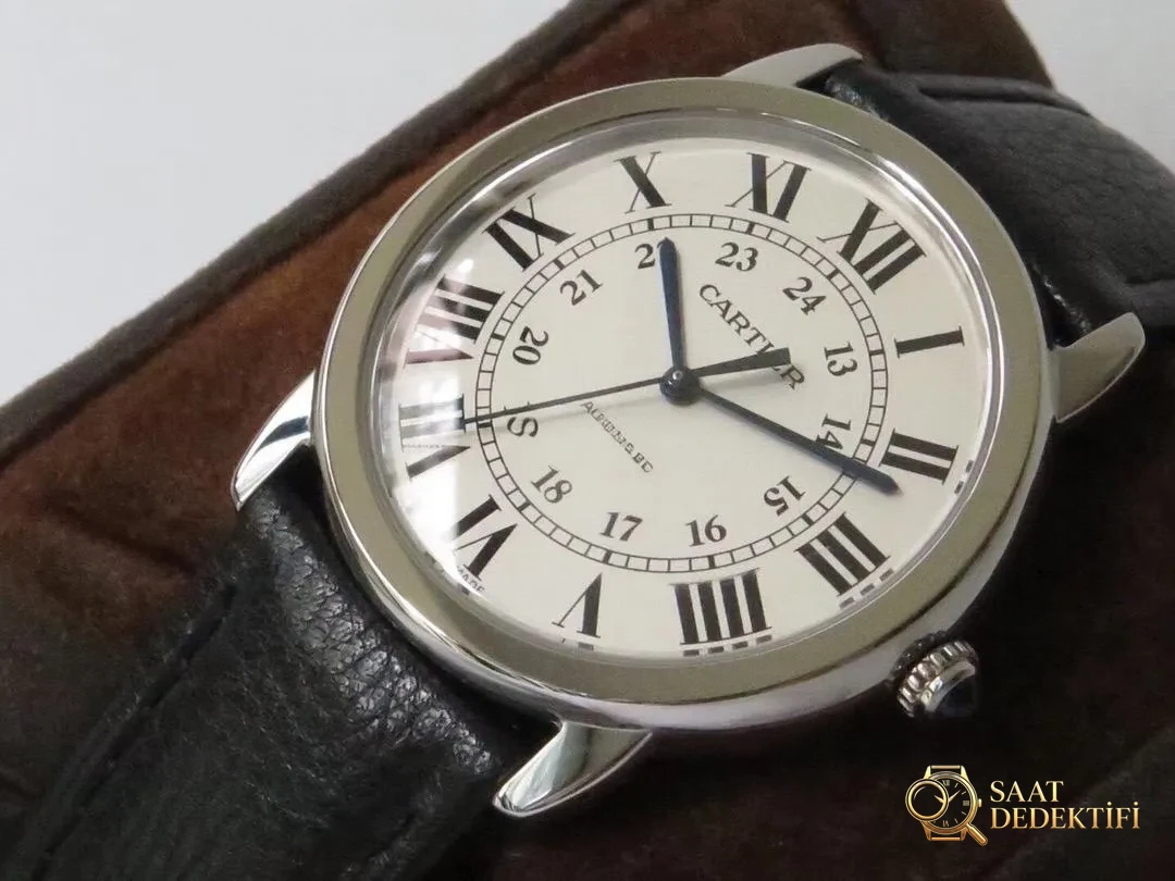 Gerçek-Replika Karşılaştırması: A8 Factory Cartier Ronde Solo 36 MM Uniseks Replika ile Orijinal Karşılaştırmalı İnceleme - Bilezik Bakla Ayrımı ve Pim Yapısı