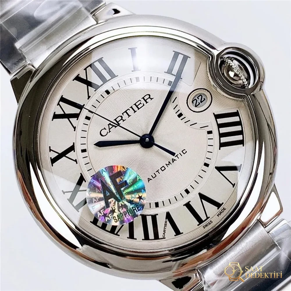 Gerçek-replika karşılaştırması: AF Factory Ballon Bleu 42 mm büyük boy erkek replika saat - Kasa Çeliği ve Polisaj Kalitesi