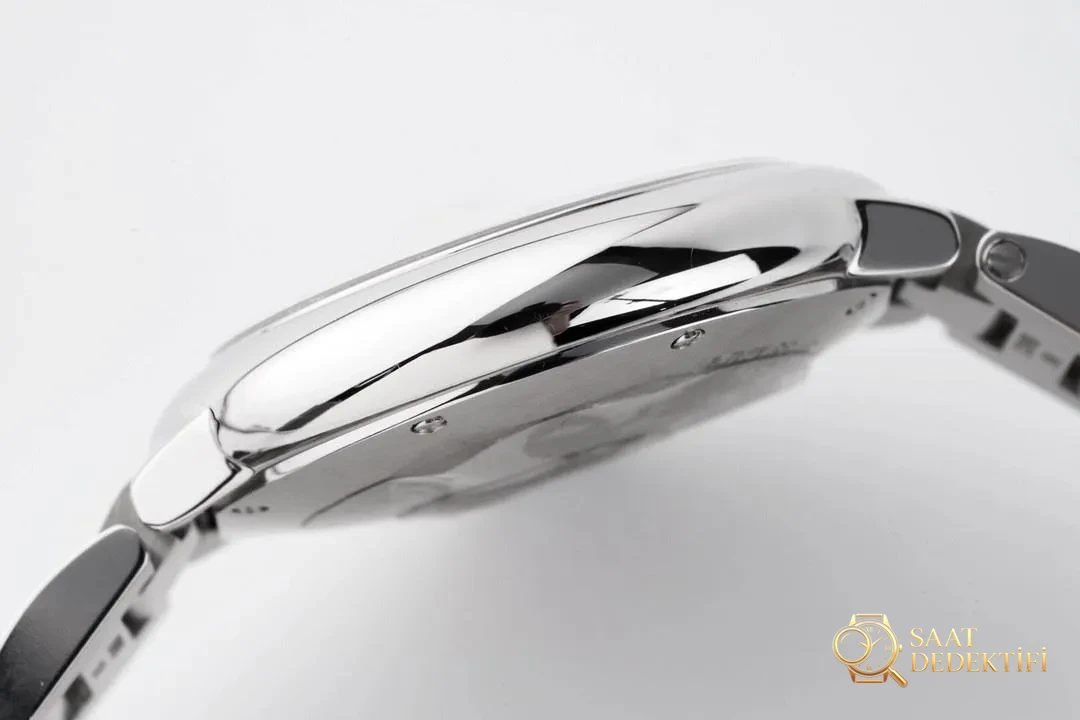 Gerçek-replika karşılaştırması: AF Factory Cartier Ballon Bleu 33 mm pembe kadran 076 orijinal mekanizma bir bakışta ele verir mi? - Fosfor ve Super-LumiNova Gece Görünümü