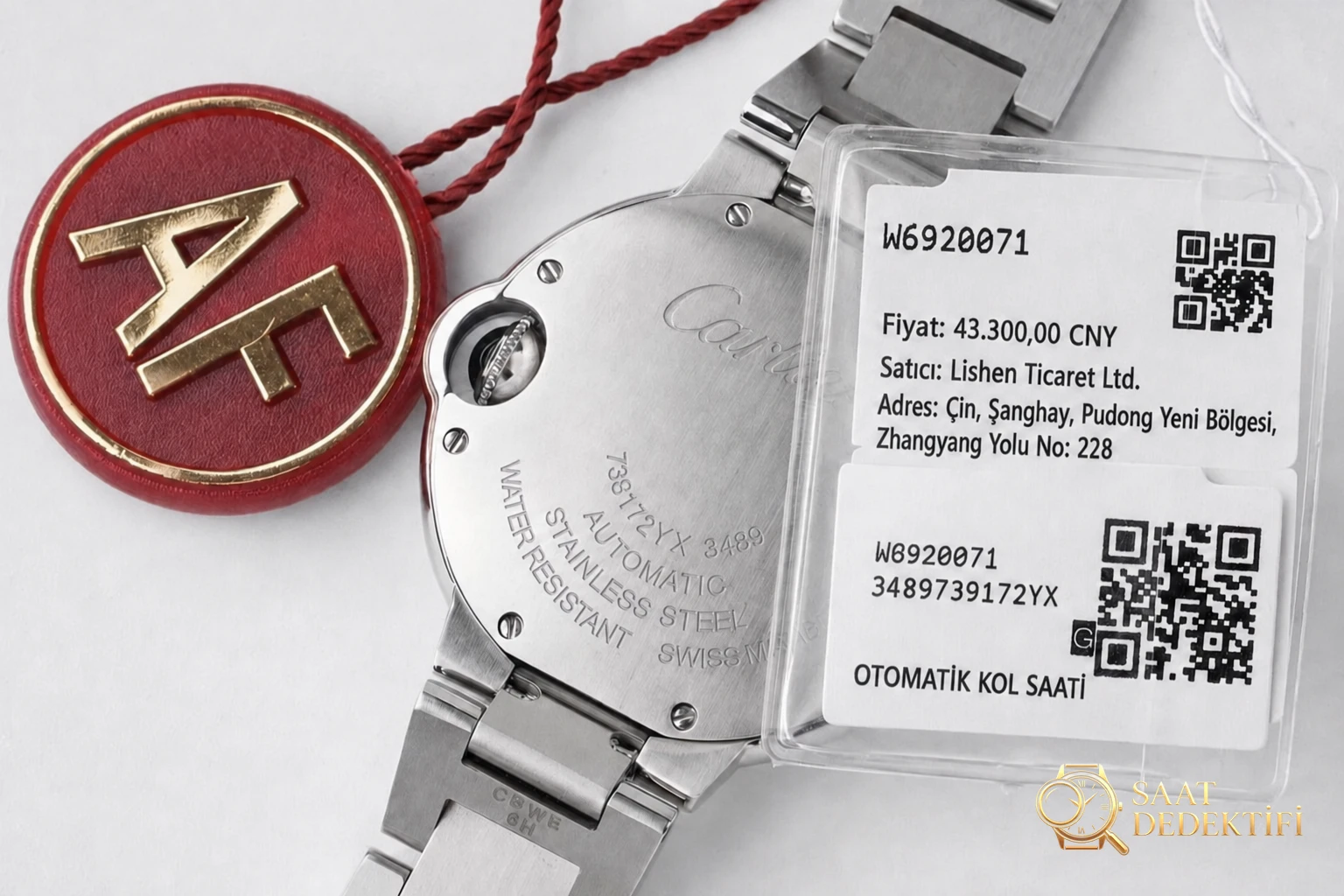 Gerçek-replika karşılaştırması: AF Factory Cartier Ballon Bleu 33 mm pembe kadran 076 orijinal mekanizma bir bakışta ele verir mi? - Genel Açı ve Estetik Duruş