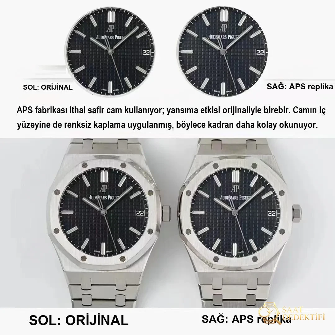 Réel ou réplique : APS Factory Audemars Piguet Royal Oak 15500
