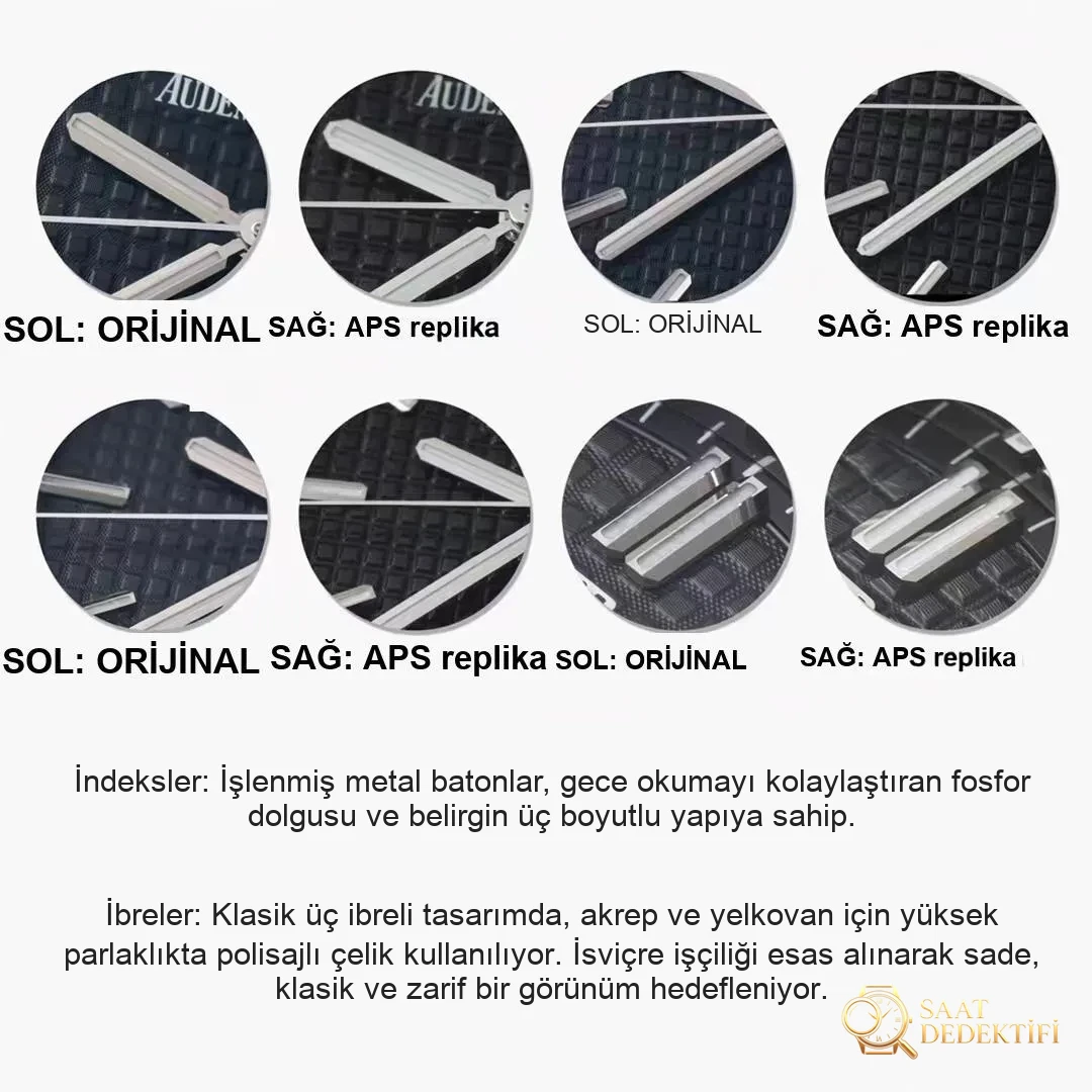 Réel ou réplique : APS Factory Audemars Piguet Royal Oak 15500