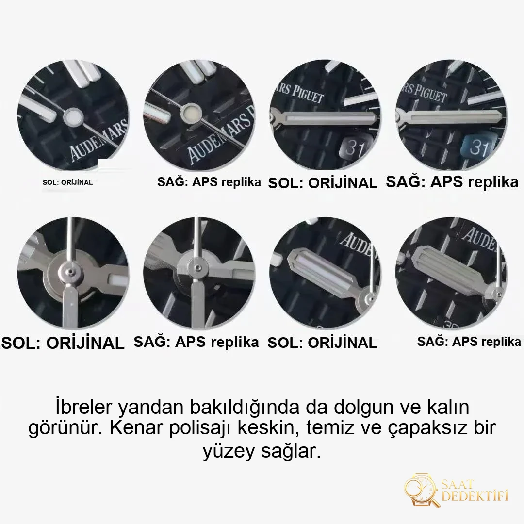 Gerçek-replika karşılaştırması: APS Factory Audemars Piguet Royal Oak 15710 entegre 3120 mekanizma V2 versiyonu incelemesi - Genel Açı ve Estetik Duruş