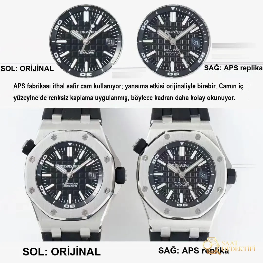 Gerçek-replika karşılaştırması: APS Factory Audemars Piguet Royal Oak 15710 entegre 3120 mekanizma V2 versiyonu incelemesi - Tepe Koruması ve Ayar Fonksiyonu