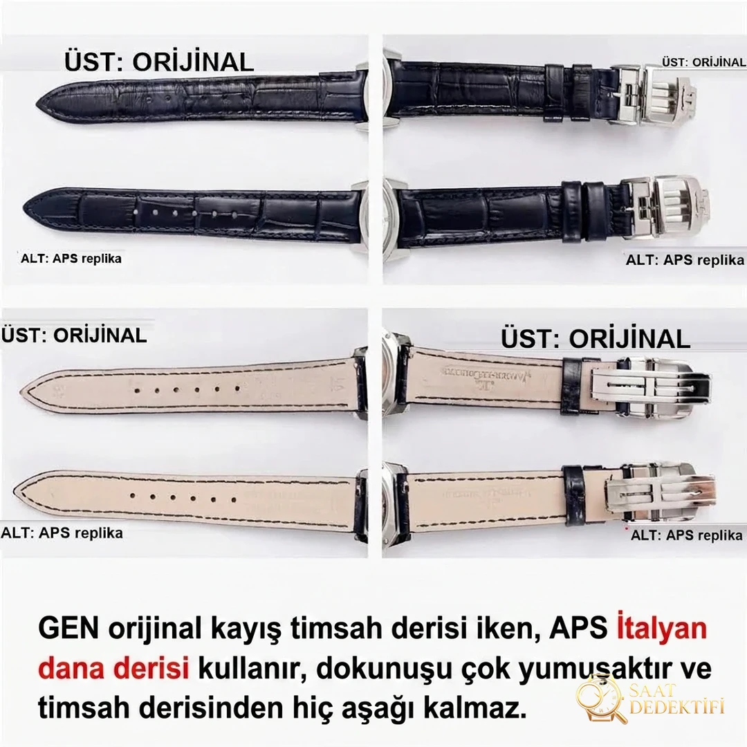 Gerçek-Replika Karşılaştırması: APS Factory Jaeger-LeCoultre Rendez-Vous 898A Entegre Mekanizma - Kasa Profili ve Kurma Kolu İncelemesi