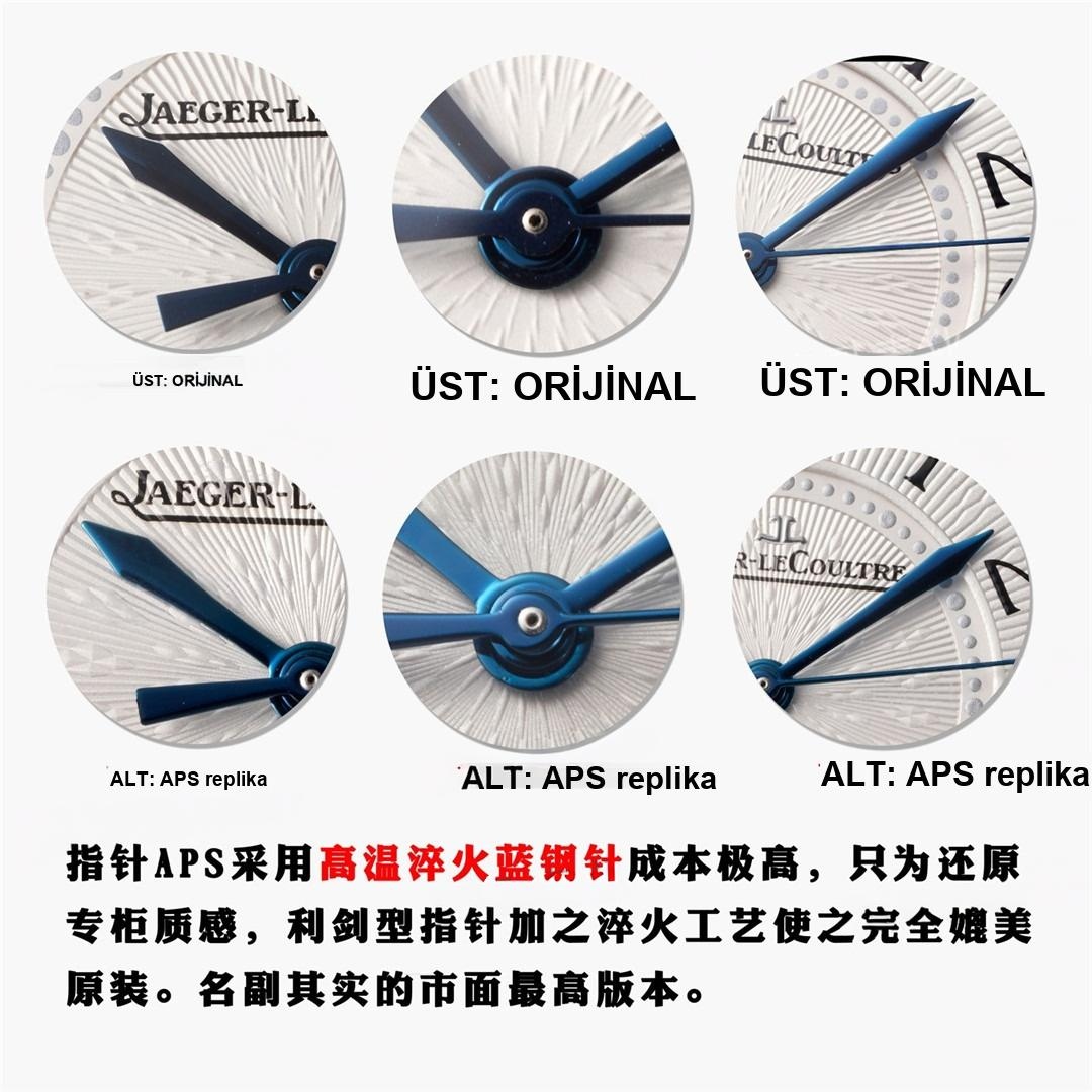 Gerçek-Replika Karşılaştırması: APS Factory Jaeger-LeCoultre Rendez-Vous 898A Entegre Mekanizma — 8. fotoğraf