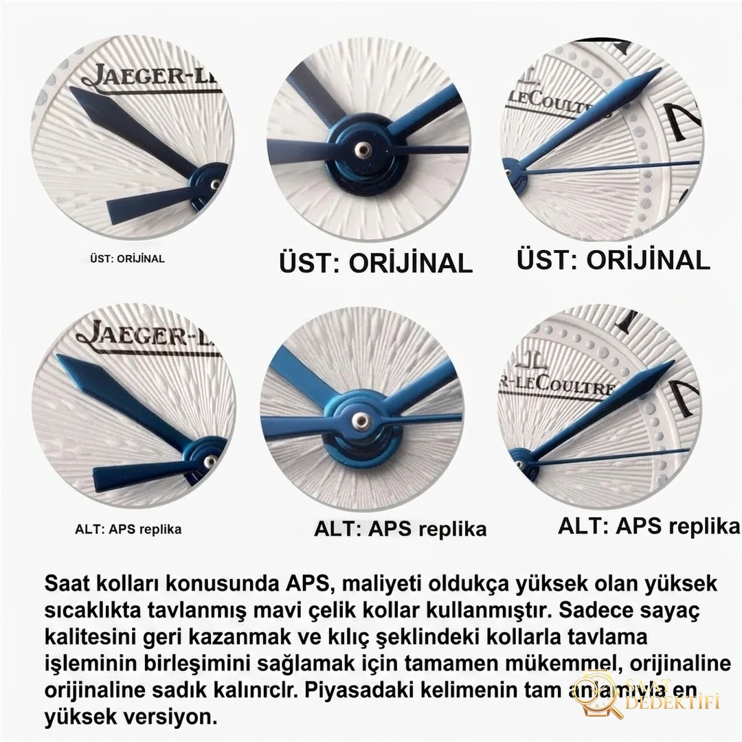 Gerçek-Replika Karşılaştırması: APS Factory Jaeger-LeCoultre Rendez-Vous 898A Entegre Mekanizma - Bilekte Duruş ve Kasa Orantısı