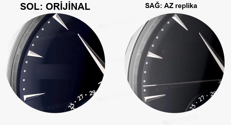 Gerçek-replika karşılaştırması: AZ Factory Jaeger-LeCoultre Master Moonphase q1368470 saati nasıl? — 5. fotoğraf